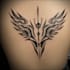 create a professional tribal tattoo design in unique style