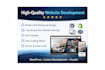 develop a modern, fast, and responsive website