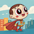draw you as a superhero chibi