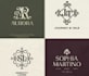 create a modern and unique monogram or initial letter logo