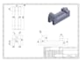 do PDF to dwg conversion, autocad drafting and mechanical drawing