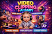 clipper video clipper twitch clipper video cutter youtube short podcast clips