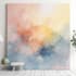 design abstract watercolor canvas wall art