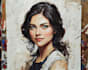 create a hand painted oil painting illustration