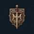 draw a medieval, fantasy, rpg gaming logo