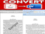 manually convert scanned PDF to editable ms word