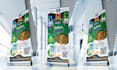design a premium roll up, pull up, or retractable banner