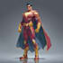 superhero character for comics