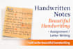 provide clean, stylish and unique handwriting services