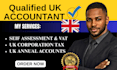 prepare, review, and submit UK self assessment tax return to hmrc