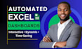 create automated excel dashboards with interactive charts and reports