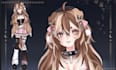drawand rig live2d vtuber model, vtuber rigging, live2d model, png vtuber model