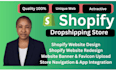 build shopify store dropshipping