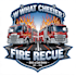professional firefighter and fire department logo design