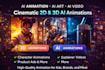 create high quality ai art, videos and animations