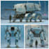design sci fi mecha and robot concept art