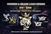 create luxury initials logo design