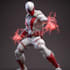 draw a dynamic superhero character in marvel rivals style