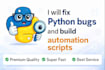 develop python mysql applications and backend systems