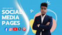 create and setup all social media busniess pages