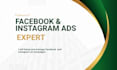 setup and manage and face book ads and instagram ad campaign