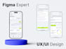 do UX UI app design in figma