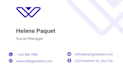 design a professional looking business card