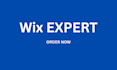 professional wix landing page with booking setup wix website design
