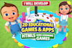 develop 2d educational games and apps 2d html5 web game learning kids game
