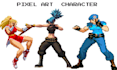 create pixel art character sprite sheets pixel game rpg makers nsfw pixel art