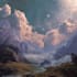 do fantasy background and landscape