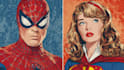 draw comic superhero pop art portraits