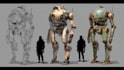 high quality robot, mecha concepts