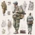 draw military themed illustrations