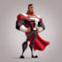 create custom superhero cartoon character in marvel style
