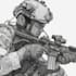 draw 2d game art military character design