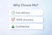 accurate data entry, web research, copy paste and excel work