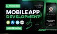ai mobile app development ai chatbot ios app creation flutter app development