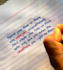 write anything with my beautiful hand writing