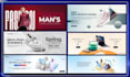 design professional website banner, header, and hero image