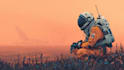create an sci fi art, concept art, sci fi character illustration