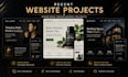 design a modern business website with a luxury feel