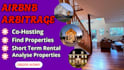 profitable airbnb arbitrage properties in USA UK and canada