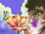 create colorful custom illustration in a whimsical art style