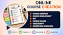 online course creation, online course curriculum for schools trainings coach lms