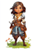 design 2d game characters and sprites animation