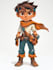 create 2d game character or 2d game character animation