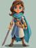 draw 2d game character