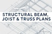 design structural beam, joist, truss plans for city permit