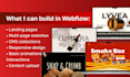 design and build a responsive webflow website